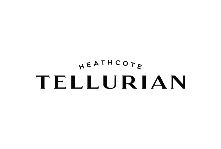 The logo for Tellurian winery in Victoria, Australia. Imported by Marquee Selections.