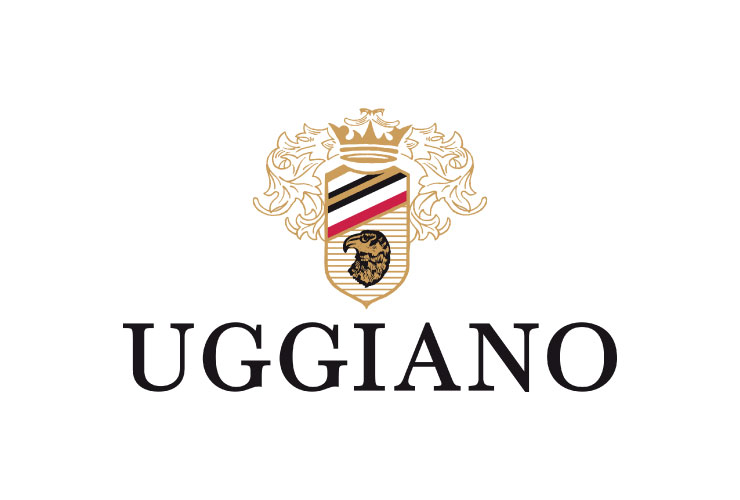The logo for Azienda Uggiano winery in Tuscany, Italy. Imported by Marquee Selections.
