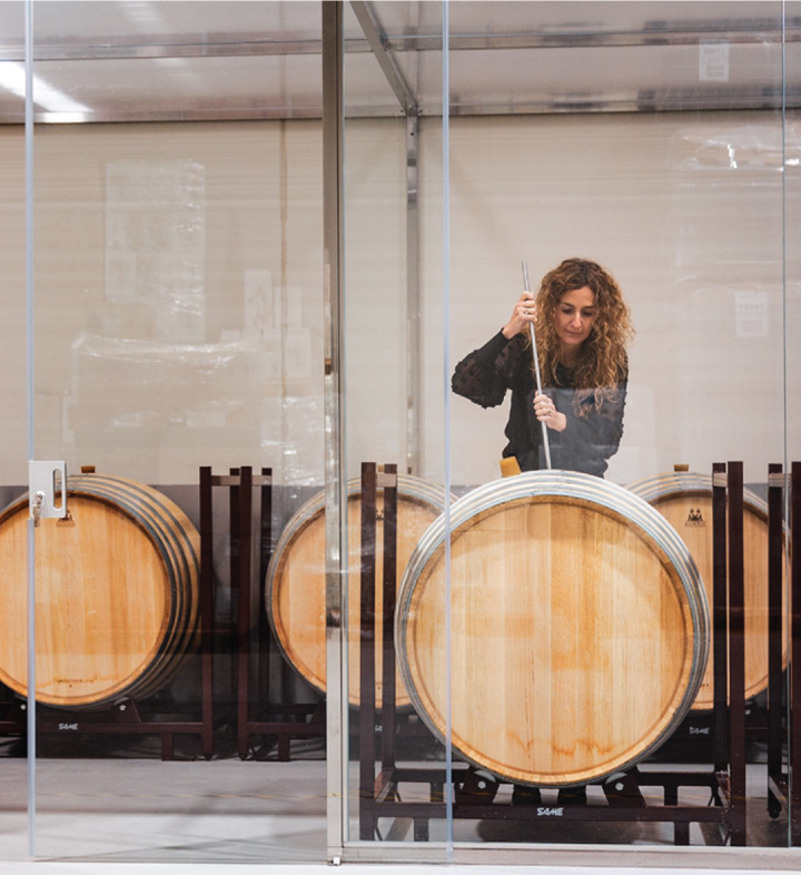 Rosa Zarza, the winemaker at Bodegas Pandora Winery in Spain.