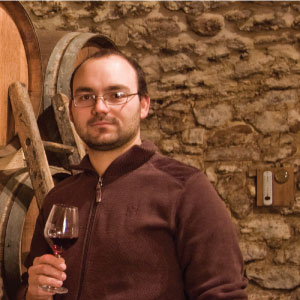 Headshot of sixth generation Chateau Saint Nabor winery owner, Jeremie Castor.